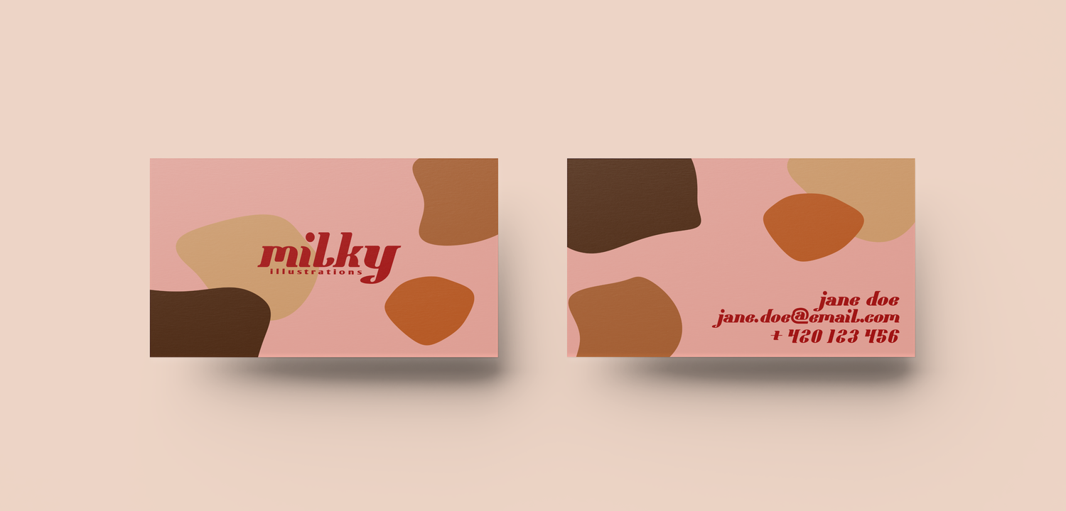 Jednoduché vizitky na míru